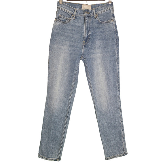 Everlane The Original Cheeky Jean Size 25 Crop Organic Cotton - Picture 3 of 10